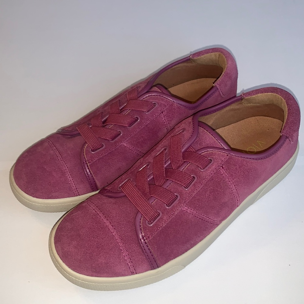 Vionic Jean Suede Purple Sneakers Women’s Size 6